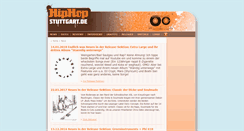 Desktop Screenshot of hiphopstuttgart.de